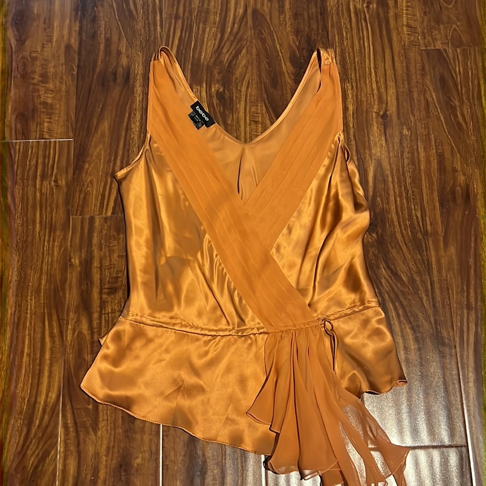 Bebe asymmetrical blouse